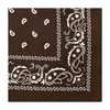 Bufanda de Poliéster con Estampado Paisley para Amazon Transfronterizo Estilo Hip-Hop Pañuelo para la Cabeza de Street Dance Bufanda Hip-Hop Europea y Americana Estilo Delgado de Verano