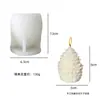 Serie Navideña Transfronteriza Vela Aromática Molde de Silicona Manualidades DIY Adornos Muñeco de Nieve Navideño/Árbol de Navidad Molde de Yeso