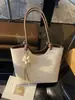 Bolsa Tote Color Block Elegante Simples de Grande Capacidade Bolsa de Ombro Único Casual para Passeios e Trabalho Diária Personalidade Tendência Bolsa de Axila