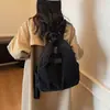 Mochila de Mezclilla Versátil Vintage para Mujer, Moderna y Sencilla, Mochila para Viajes Diarios, Ligera, Bolsa Escolar de Gran Capacidad para Estudiantes