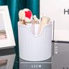 Estojo Organizador de Pincéis de Maquiagem Fresh Ins-Style, Porta-Canetas, Porta-Sombras, Porta-Lápis de Sobrancelha Criativo, Caixa Organizadora de Pincéis de Cosméticos