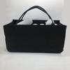 Bolso de fieltro con logo impreso transfronterizo bolsa de fieltro creativa bolsa de almacenamiento portátil cesta para almacenar leña bolso