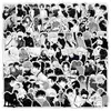 100 piezas de varios stickers populares de graffiti, materiales de collage de mascotas lindas, empaque con agujero para colgar, stickers decorativos impermeables