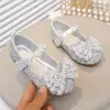 Zapatos Lindos Estilo Princesa para Niñas con Perlas, Pedrería y Lazos, Zapatos Transpirables