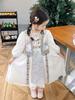 Vestido Hanfu para niña Otoño Nuevo Ropa de Actuación de Minoría Étnica Falda de Hilo de Princesa de Estilo Chino para Niños