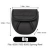 Etiqueta em estoque Bolsa Universal para Carretilha de Pesca Luya Bolsa para Carretilha de Spinning Bolsa Leve para Carretilha de Arremesso Bolsa de Armazenamento para Carretilha de Pesca Capa Protetora
