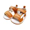 Sandálias para bebê Hansheng de 0 a 1 ano sola de borracha antiderrapante sapatos para criança verão casual sola macia sapatos de bebê sapatos de bebê