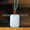 Pendente de Jade Natural Tianshan de Xinjiang, Fivela da Paz, Placa Auspiciosa, Pingente de Buda Guanyin, Fecho de Nuvem e Amuleto dos Desejos Atacado