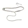Cadena de Cintura de Perlas Multicapa Estilo Coreano 2024 Accesorio Decorativo para Mujer para Vestidos, Cinturón Elástico con Acabado de Lujo, Cadena Corporal para la Cintura