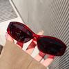Gafas de Sol Deportivas Modernas Y2K Europeas y Americanas Mismo Estilo Marco Pequeño para Exterior Forma Cóncava