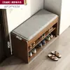 Banqueta para cambiarse los zapatos para la entrada de casa, banco para zapatos de recibidor con almacenamiento, zapatero y asiento integrados, zapatero abatible, taburete bajo