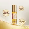 Aceite esencial para el cuidado del cabello marroquí de marca privada para comercio exterior transfronterizo, sérum hidratante y alisador sin aclarado para reducir el frizz del cabello, OEM personalizado