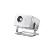25 Proyectores con Autofoco para Uso Doméstico con Alto Brillo Proyectores 1080P para Sala de Estar, Dormitorio y Proyección de Pantalla Inalámbrica para Teléfono Móvil