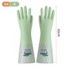 Guantes de Goma, Nitrilo, Ojos Grandes, Estilo Divertido, Forrados de Felpa, para Lavar Platos, Tareas del Hogar, Trabajo en la Cocina, Impermeables, Lavandería, Invierno, Antideslizantes, Engrosados