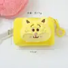Bolsa de Monedas de Peluche de Conejo y Zorro Dibujos Animados Lindos, Bolsa de Almacenamiento de Auriculares para Estudiantes de Alto Valor, Pulsera con Anillo a Presión al por Mayor