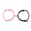 Europa y Estados Unidos simple aleación amor imán atracción pulsera de pareja un par de hombres y mujeres cuerda de mano joyería al por mayor comercio exterior