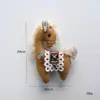 Estilo Floresta Gato Urso Retro Boneca Fofa Bordado Pônei Artesanal Estilo Artístico Enfeites Decorativos Acessórios