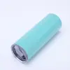 Exclusivo transfronterizo para taza recta de acero inoxidable 304, taza de coche, taza con aislamiento al vacío de 20 oz, taza con logo doble para coche