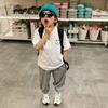 Ropa Infantil del Sudeste Asiático 2026 Nueva Camiseta de Manga Corta de Verano Top de Media Manga de Verano para Niños Mayores Elegante y Holgado