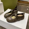 Zapatos Mary Jane Individuales de Retazos de Ante Sintético con Velcro para Mujer Zapatos Retro para Mujer Estilo Suave Otoño Boca Baja Nuevo Fondo Plano