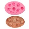 Amor Sorvete Doces Flip Cake Molde Cake Molde Flip Cake Molde Flip Candy Tool West Point Baking Ferramentas de cozinha