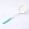 Juego de Utensilios de Cocina de Silicona, Cuchara para Sopa, Espátula, Sartén Antiadherente, Resistente a Altas Temperaturas, Juego de Utensilios de Cocina de Silicona para Uso Doméstico