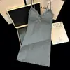 Nova Camisola Sexy de Renda Modal com Suspensório e Bojo Doce Puro Desejo Slim Fit Cobre o Quadril Saia Curta