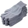 Guantes de protección laboral resistentes al desgaste trabajo antideslizantes protección solar nylon guantes finos verano transpirables con puntos recubiertos guantes para trabajadores al aire libre