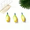 Flores Artificiales Simuladas de 5 cm, Capullos de Flores Pequeños, Cabezas de Flores, Accesorios de Flor para Pasador de Pelo, Boutonnières para Cajas de Dulces, Decoraciones de Boda Hechas a Mano