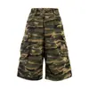 Ropa de Hombre Jie Zhan Camuflaje de Selva Ropa de Trabajo Pantalones Cortos de Tres Cuartos 2026 Primavera y Verano Nueva Marca de Moda Pantalones Casuales Estilo Callejero Americano