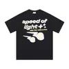 Bpm Transfronterizo Planeta Roto Estilo Americano Marca de Moda Tendencia Pareja Digital Camiseta Unisex de Manga Corta Holgada Moda de Verano Transfronteriza