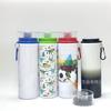 Garrafa de Água Esportiva por Transferência Térmica 600ml Colorida E115 Tampa Transparente Alumínio Muda de Cor Quando Exposta ao Frio Caneca Mágica Caneca de Desenho Animado