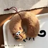 Muñeco de Peluche Lindo Gatito Perezoso Colgante, Muñeca Corazón Girly, Cordón para Bolsa, Pequeño Regalo Interactivo, Llavero