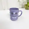 Cepillo de Dientes y Vaso para Enjuague Bucal Infantil, Aspecto de Alta Gama Celebridad de Internet 2024 Nuevo Cilindro Dental Doméstico de Alta Calidad, Taza Linda para Cepillado de Dientes de Bebé