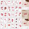Calcomanías de Tatuaje Impermeables y de Larga Duración Estudiantes Femeninas Lindas Artificiales Pequeñas Frescas Clavícula Dedo Estilo Hyuna Tatuaje de Dibujos Animados