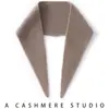 Nova coleção outono e inverno: Cachecol triangular de seda pura de amoreira e caxemira pura, aquecedor de pescoço triangular de tricô quente para mulheres, xale versátil e cachecol de pescoço