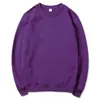 Comercio Exterior Europeo y Americano Sudaderas Casuales Deportivas para Hombre y Mujer Pulóveres Hip-Hop Tops de Terciopelo de Manga Larga de Color Sólido Venta al por Mayor