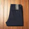 Pantalones de Otoño e Invierno Europeos para Hombre, Holgados, Cómodos, de Alta Gama, Elásticos en Cuatro Direcciones, Antiarrugas, Rectos, Casual de Negocios