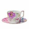 Juego de Café Cerámico Tangshan Estilo Europeo Hogareño Phnom Penh Taza de Café Regalo Creativo Regalo a Mano Taza y Platillo de Porcelana de Hueso