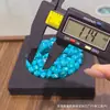 Porcelana de Alta Calidad Magnesita Ágata Azul Forma Irregular Accesorios para Manualidades Pulsera Tejida a Mano Collar Cuentas Budistas Accesorios de Moda