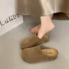 Zapatos Birkenstock para Mujer para Uso en Exteriores, Nuevo Estilo Verano 2026, Sandalias Casuales Simples de Suela Gruesa con Punta Cerrada Semi-Retro