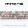 Suministro Directo de Fábrica de Joyería Jingde Ágata de Hilo Enroscado Cuentas Sueltas Accesorios para Joyería DIY Ágata de Hilo Enroscado Roja Productos Semi-Terminados