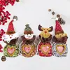 Bolsa de Regalo Creativa de Muñeco de Árbol de Navidad 3D, Bolsa de Regalo de Manzana y Dulces, Bolsa de Regalo Navideña Decorativa al por Mayor