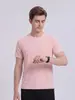 Camiseta Deportiva de Verano Unisex de Secado Rápido con Protección Solar, Cuello Redondo, Manga Corta, Antibacteriana, Sensación Fresca, Ligera, para Correr y Ciclismo