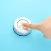 Lámpara Táctil Redonda Creativa 3LED 3 Pulsaciones Lámpara de Coche Táctil Luz Nocturna para Coche Pegar 3 Cabezas de Lámpara Luz de Emergencia