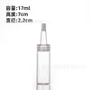 Frasco de Vidro com Tampa de Rosca 22mm e Boca Alargada para Pó Liofilizado, Frasco de Líquido Essencial 5-30ml, Frasco Farmacêutico, Frasco de Amostra