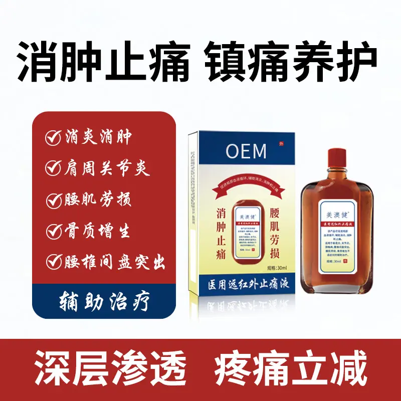 医用远红外止痛液海报-2-1