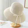26 Años de Nuevos Estilos: Sombrero de Paja con Lazo de Lunares y Ala Ancha, Estilo Fresco y Pastoral para Verano, Transpirable y No Sofocante, Adecuado para Uso Diario