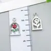 Acessórios para Joias DIY K Branco Gotejamento de Óleo Liga Estrela de Cinco Pontas Coroa Pingente Conjunto Misto de 100 Estilos para Pulseiras e Colares