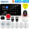 Bestseller transfronteiriço Tuya APP WiFi GSM sistema de alarme anti-roubo para casa inteligente segurança